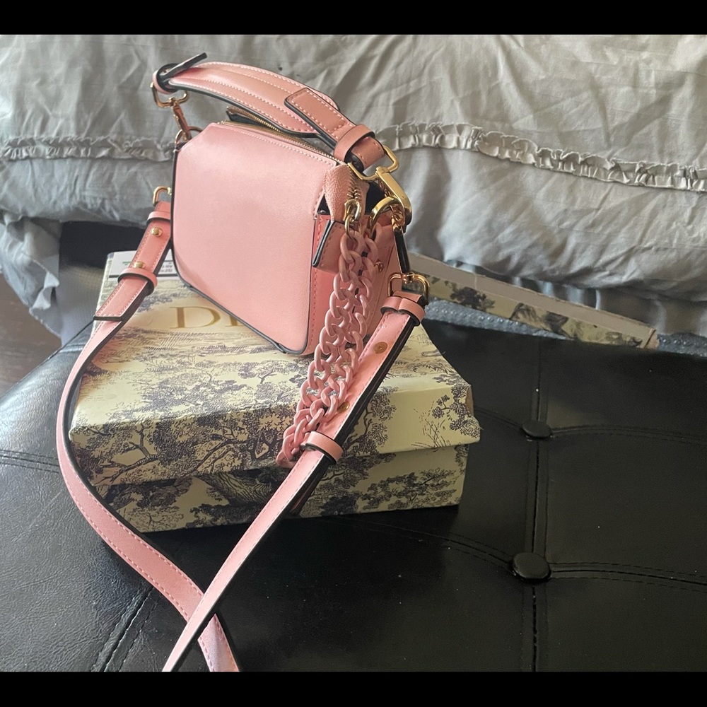 Top Shop pink cross body
